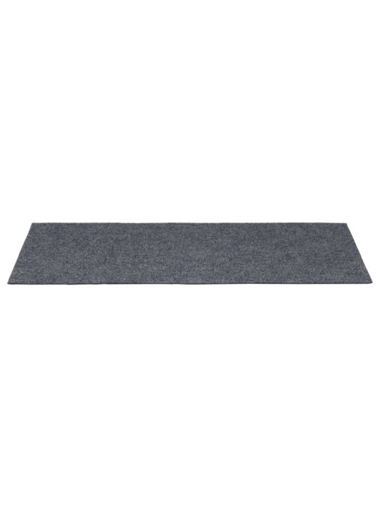 Samolepící nášlapy na schody obdélník 15 ks 60x25cm světle šedé