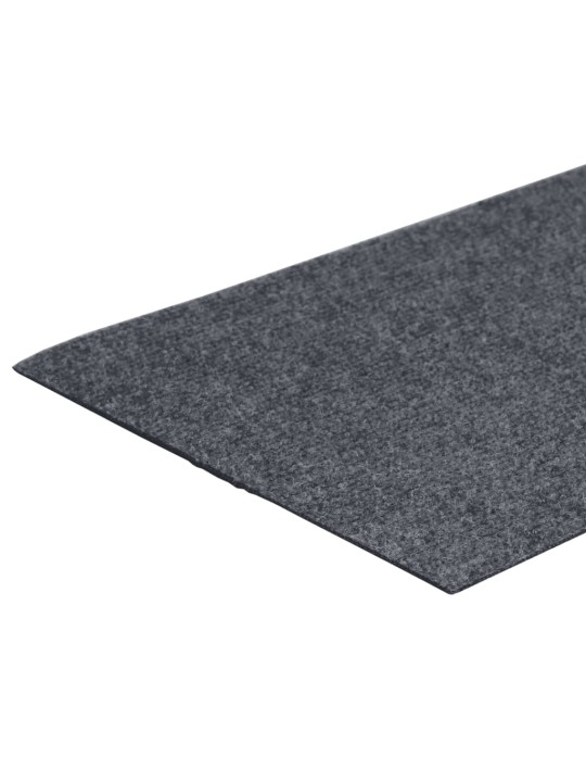 Samolepící nášlapy na schody obdélník 15 ks 60x25cm světle šedé