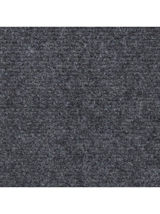 Samolepící nášlapy na schody obdélník 15 ks 60x25cm světle šedé