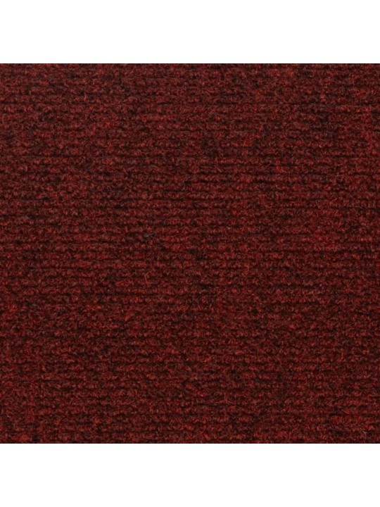 Samolepící nášlapy na schody obdélníkové 15 ks 60x25 cm červené