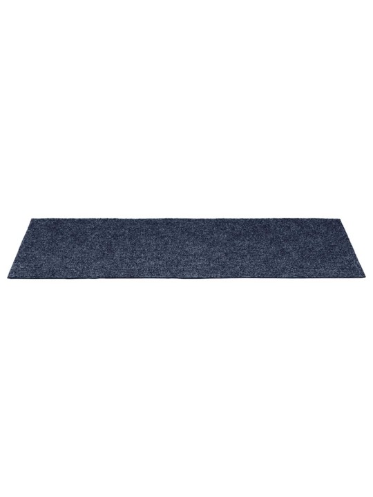 Samolepící nášlapy na schody obdélníkové 15ks 60x25cm šedomodré