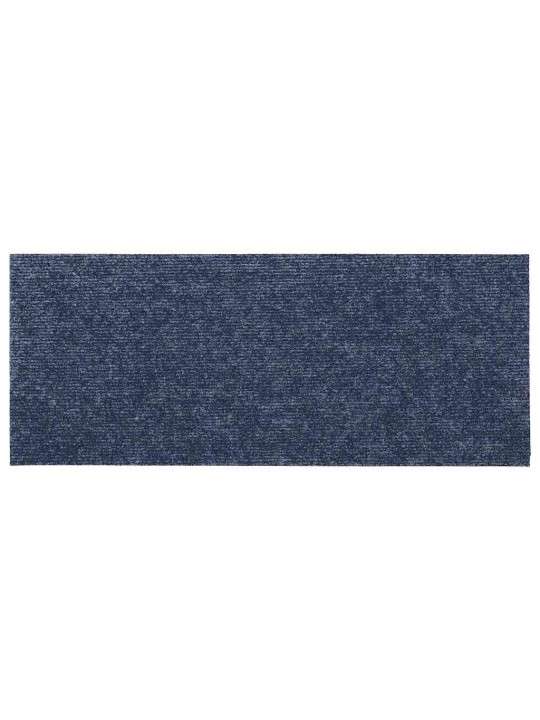 Samolepící nášlapy na schody obdélníkové 15ks 60x25cm šedomodré