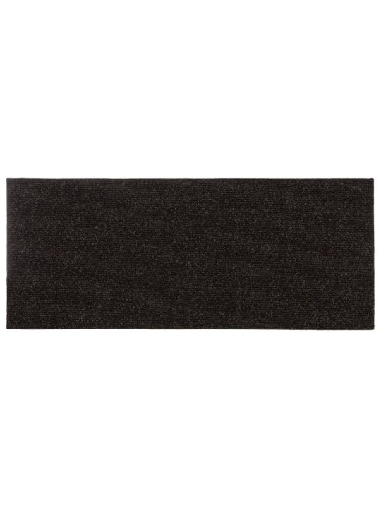 Samolepící nášlapy na schody obdélník 15 ks 60x25cm tmavě hnědé