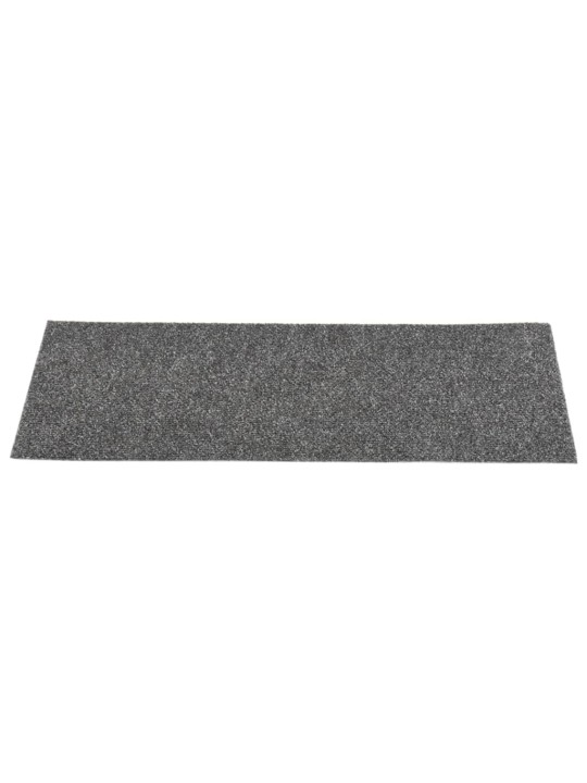Samolepicí nášlapy na schody obdélník 15 ks 60 x 25 cm antracit