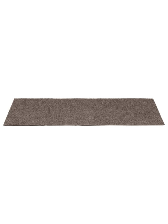 Samolepící nášlapy na schody obdélníkové 15 ks 60x25 cm krémové