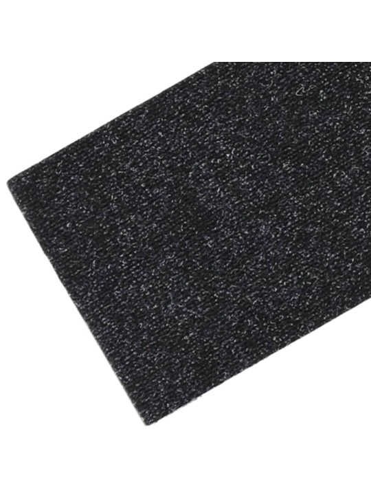 Samolepící nášlapy na schody obdélníkové 15 ks 76 x 20 cm černé