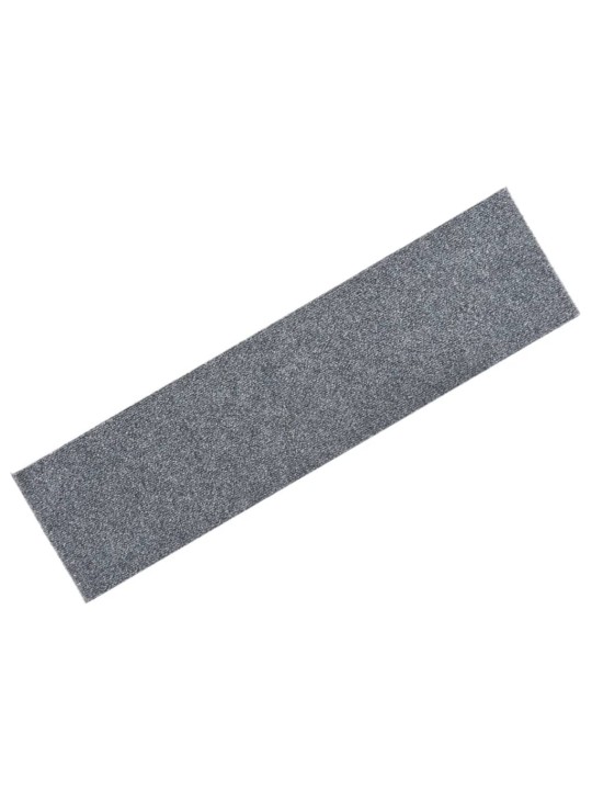 Samolepící nášlapy na schody obdélník 15 ks 76x20cm světle šedé