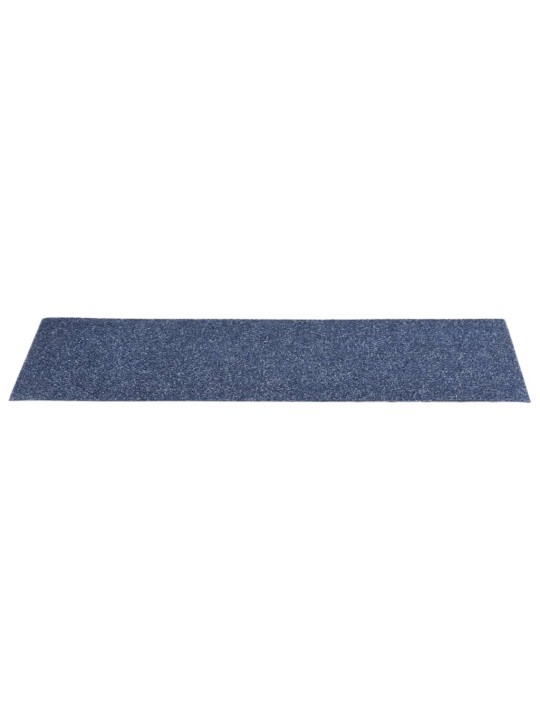 Samolepící nášlapy na schody obdélníkové 15ks 76x20cm šedomodré