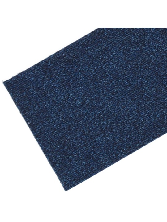 Samolepící nášlapy na schody obdélníkové 15 ks 76 x 20 cm modré
