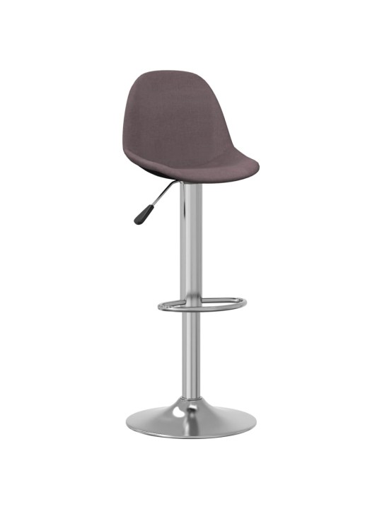 Barové židle 2 ks taupe textil