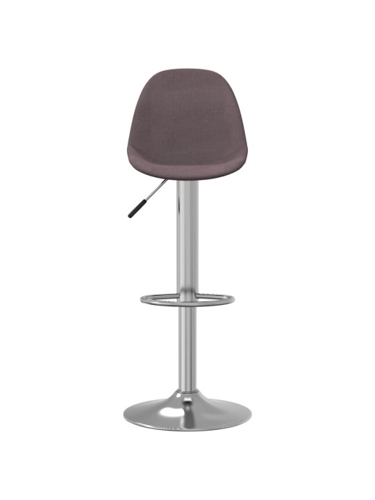 Barové židle 2 ks taupe textil