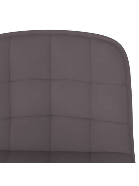 Barové židle 2 ks taupe textil
