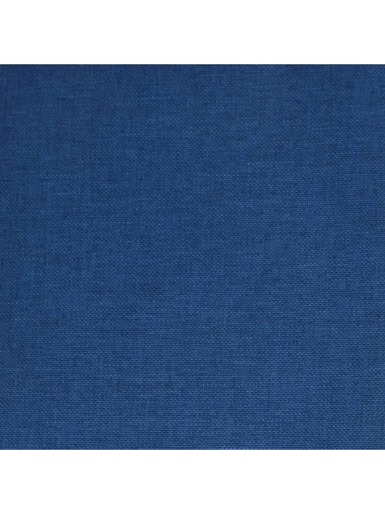 Otočné jídelní židle 2 ks modré textil