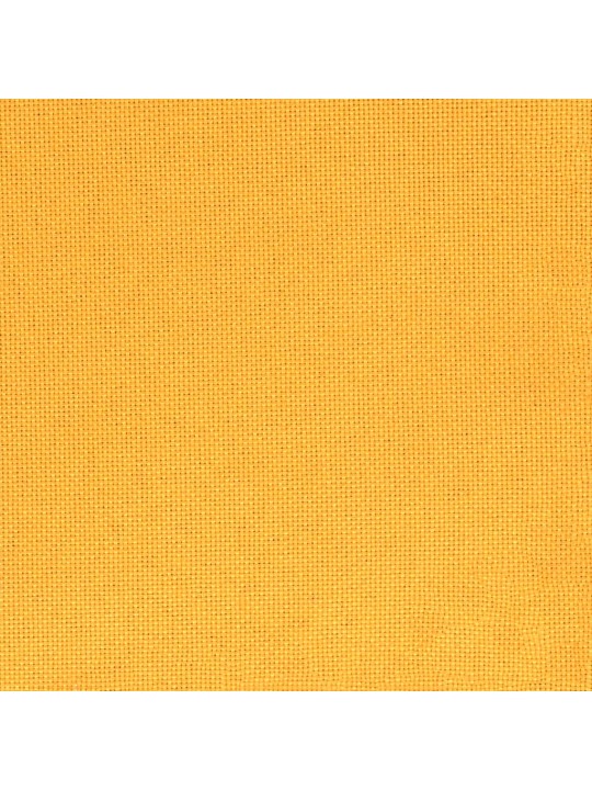 Otočné jídelní židle 2 ks žluté textil