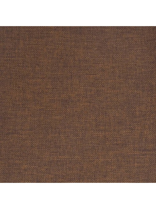 Barová židle hnědá textil
