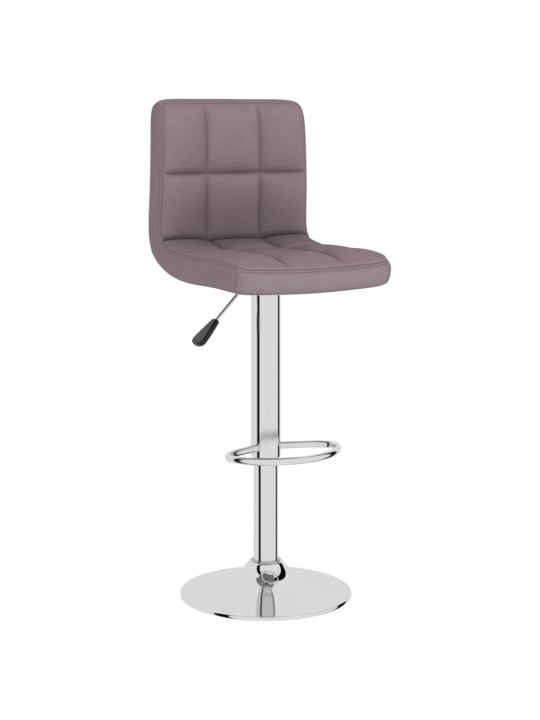 Barová židle taupe textil