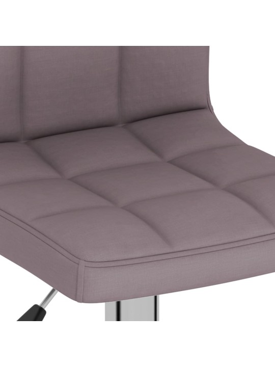 Barová židle taupe textil