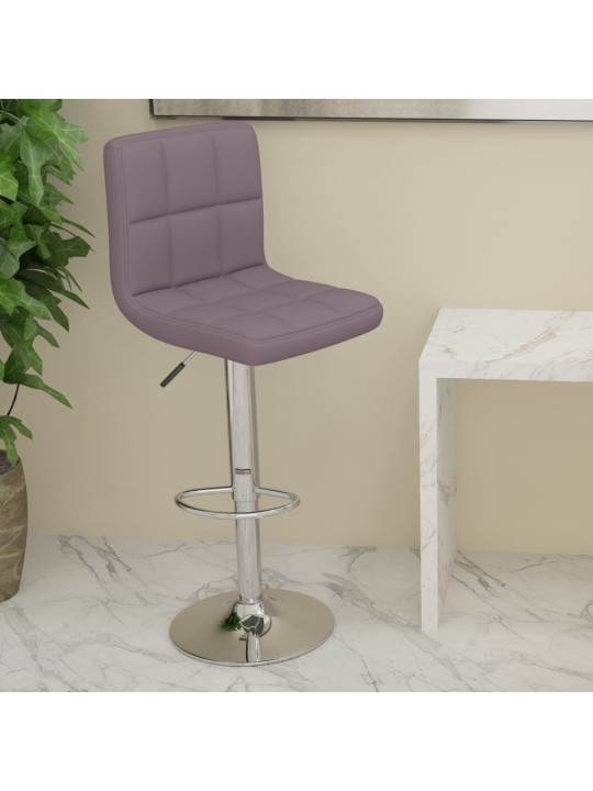 Barová židle taupe textil