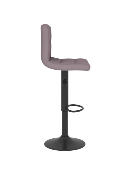 Barová židle taupe textil