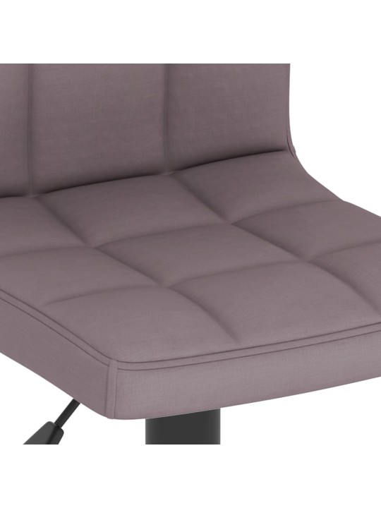 Barová židle taupe textil