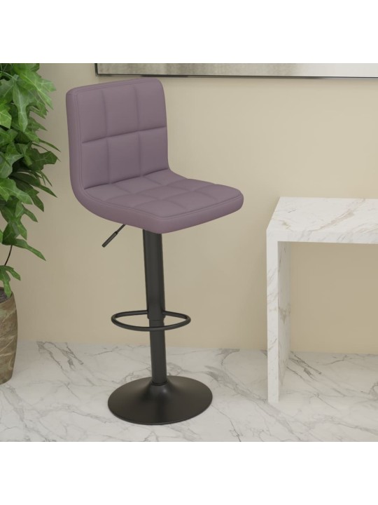 Barová židle taupe textil