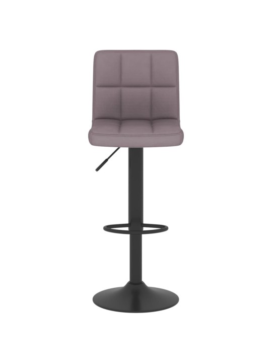 Barové židle 2 ks taupe textil