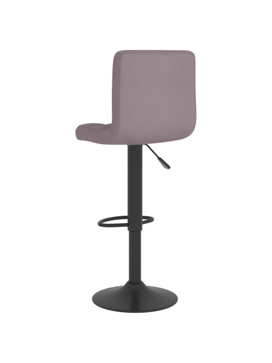 Barové židle 2 ks taupe textil