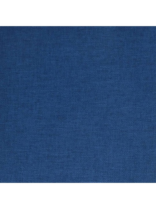 Barové židle 2 ks modré textil