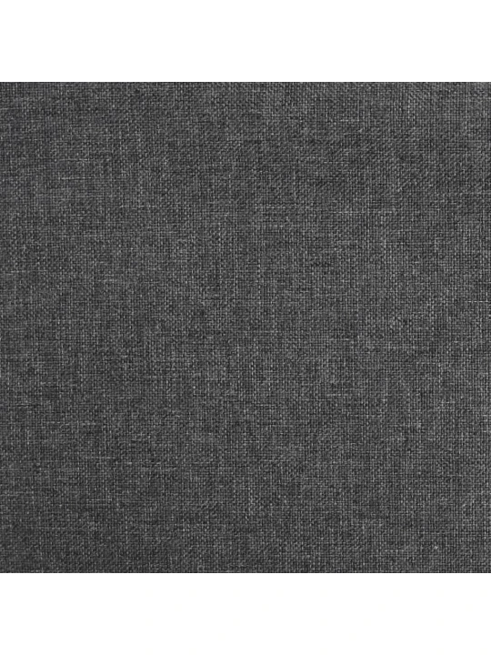 Otočná kancelářská židle tmavě šedá textil