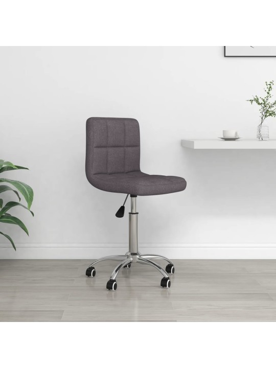 Otočná kancelářská židle taupe textil