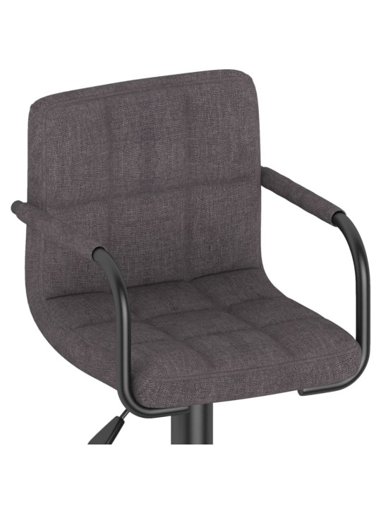 Barové židle 2 ks taupe textil