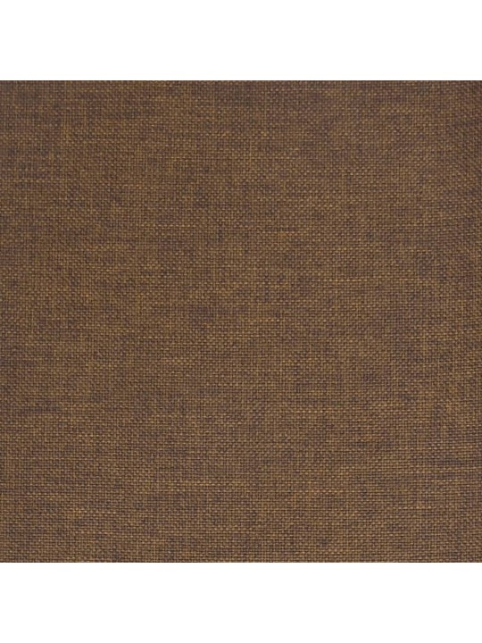 Otočná kancelářská židle hnědá textil