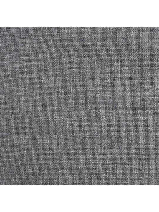 Otočná kancelářská židle světle šedá textil