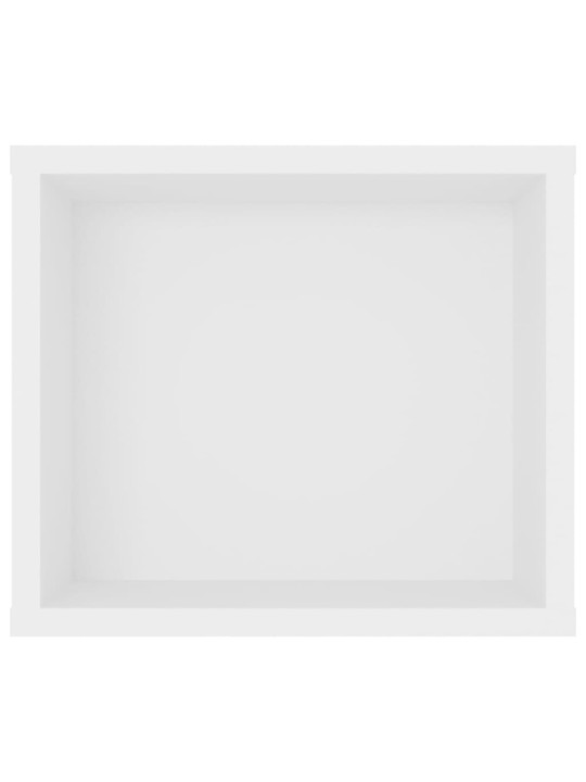 Závěsná TV skříňka bílá 100 x 30 x 26,5 cm dřevotříska