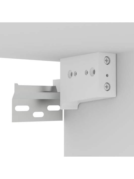 Závěsná TV skříňka bílá 100 x 30 x 26,5 cm dřevotříska