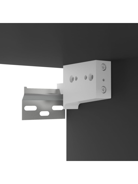 Závěsná TV skříňka černá 100 x 30 x 26,5 cm dřevotříska