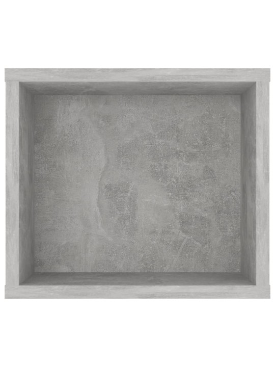 Závěsná TV skříňka betonově šedá 100 x 30 x 26,5 cm dřevotříska