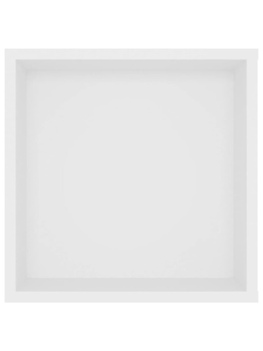 Nástěnná TV skříňka bílá 102 x 35 x 35 cm dřevotříska