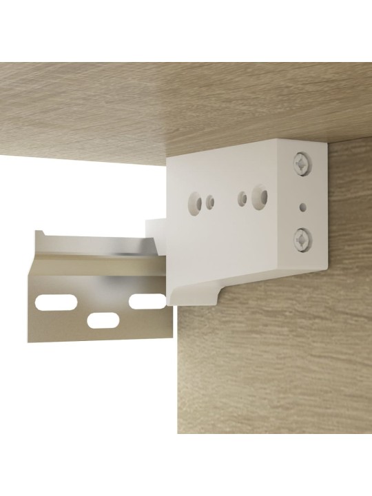 Nástěnná tv skříňka dub sonoma 102 x 35 x 35 cm dřevotříska