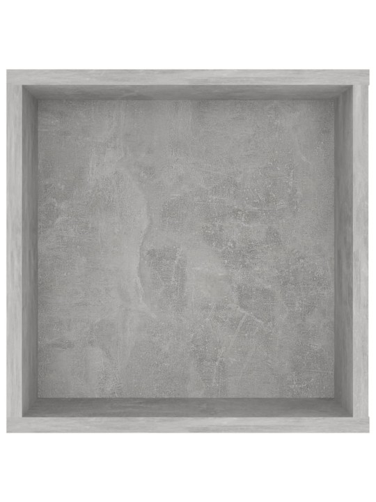 Nástěnná tv skříňka betonově šedá 102 x 35 x 35 cm dřevotříska