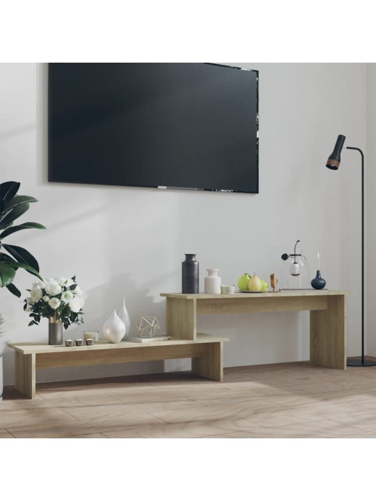 TV stolek dub sonoma 180 x 30 x 43 cm kompozitní dřevo