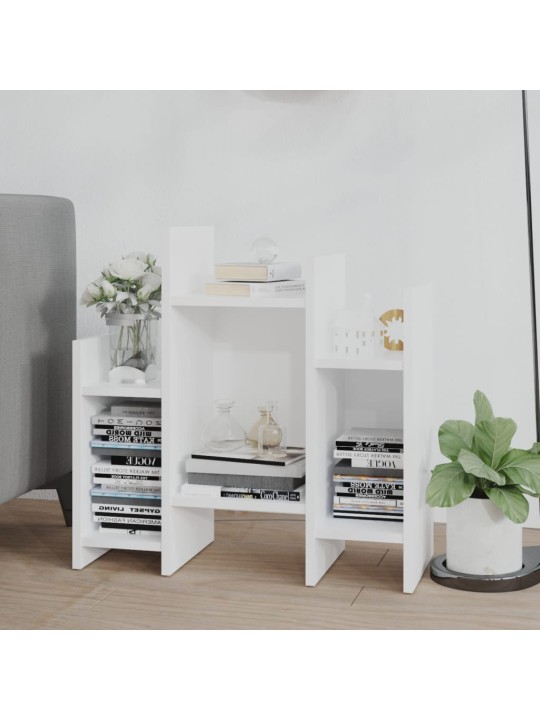 Odkládací skříňka bílá 60 x 26 x 60 cm kompozitní dřevo