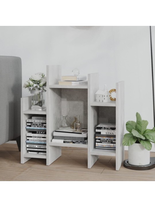Odkládací skříňka betonově šedá 60x26x60 cm kompozitní dřevo