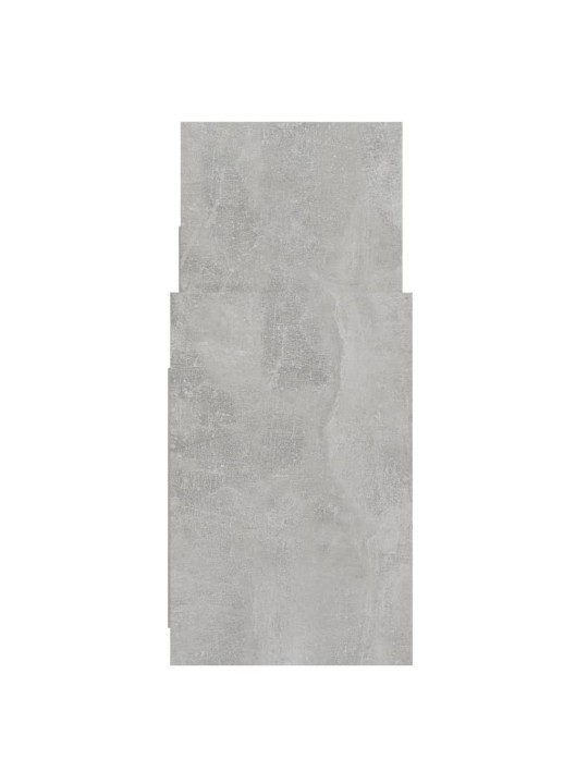 Odkládací skříňka betonově šedá 60x26x60 cm kompozitní dřevo