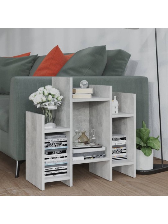 Odkládací skříňka betonově šedá 60x26x60 cm kompozitní dřevo