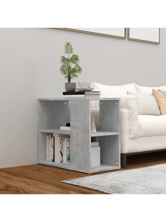 Odkládací skříňka betonově šedá 60x30x50 cm kompozitní dřevo
