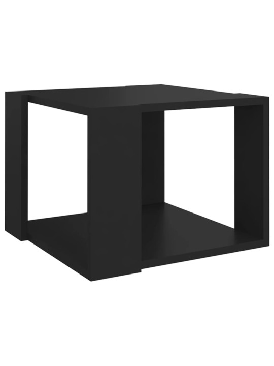 Konferenční stolek černý 40 x 40 x 30 cm kompozitní dřevo
