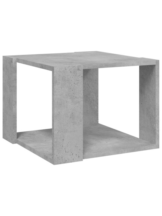Konferenční stolek betonově šedý 40x40x30 cm kompozitní dřevo