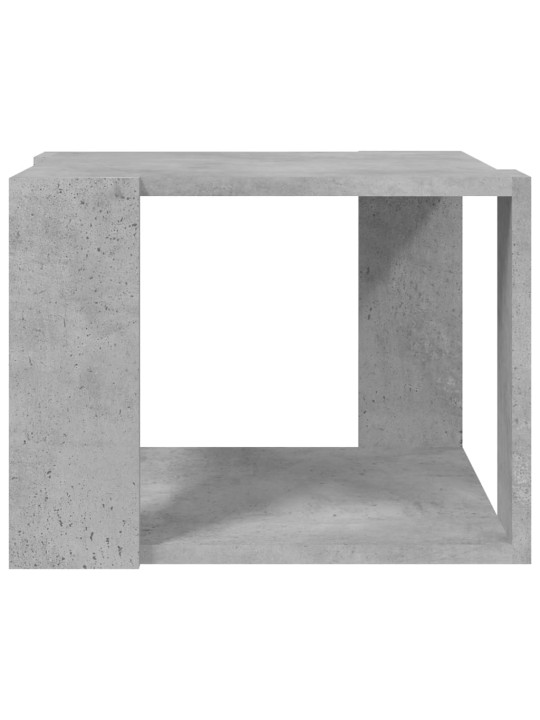 Konferenční stolek betonově šedý 40x40x30 cm kompozitní dřevo