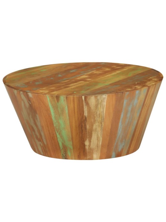 Konferenční stolek Ø 65 x 31 cm masivní recyklované dřevo